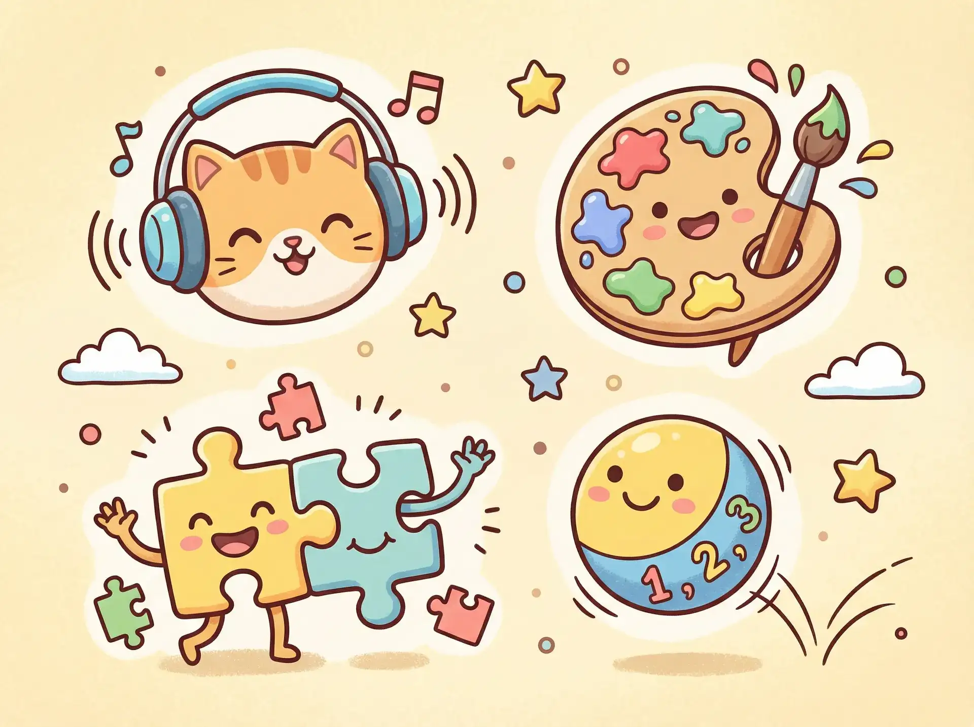 小朋友的手工作品 - 狼友集中营 益智创作